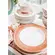 Xícara Chá com Pires 250ml Porcelana Schmidt - Dec. Millenium 2382