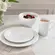 Aparelho com Bowl e Caneca 16 Peças Porcelana Schmidt - Dec. Noiva 2248