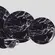 Aparelho Jantar e Chá 20 Peças Porcelana Schmidt - Dec. Ônix Negro 2394