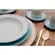 Aparelho Jantar e Chá 20 Peças Porcelana Schmidt - Dec. Maitê 2264