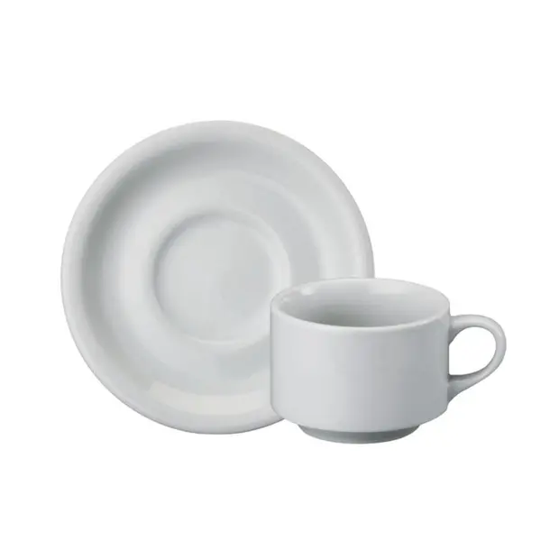 Xicara Chá com Pires Porcelana Schmidt - Mod. Arizona 050