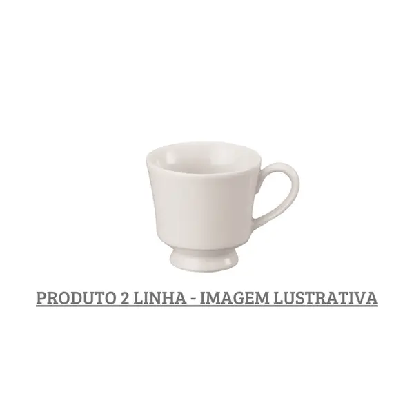 Xicara Café sem Pires Porcelana Schmidt - Mod. Itamaraty 292 2ª Linha