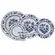 Aparelho Jantar e Chá 20 Peças Porcelana Schmidt - Dec. Cebolinha 2617