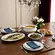 Aparelho de Jantar 41 Peças Porcelana Schmidt - Dec. Filetado Prata Pomerode 0012