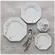 Aparelho Jantar e Chá 20 Peças Porcelana Schmidt - Dec. Encanto E373