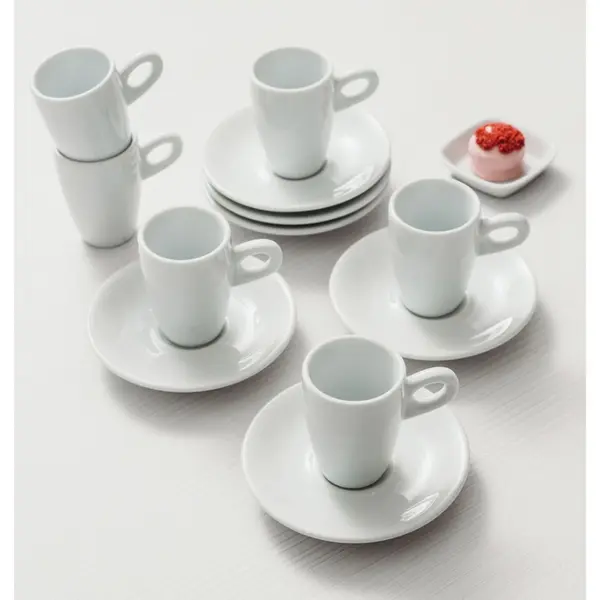 Xicara Café com Pires Porcelana Schmidt - Mod. Sofia Alta 905