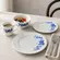 Aparelho com Bowl e Caneca 16 Peças Porcelana Schmidt - Dec. Cora 2267