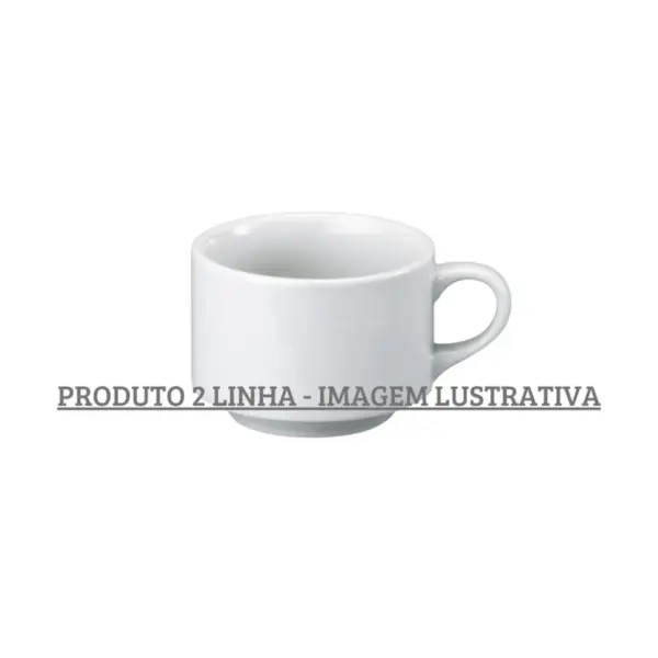 Xicara Chá sem Pires Porcelana Schmidt - Mod. Arizona 050 2ª Linha
