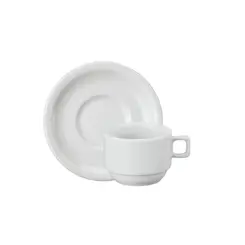 Xicara Café com Pires Porcelana Schmidt - Mod. Protel 073