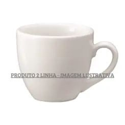 Xicara Chá sem Pires Porcelana Schmidt - Mod. Horsa 046 2ª Linha