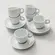Xicara Café com Pires Porcelana Schmidt - Mod. Sofia 106 2ª Linha