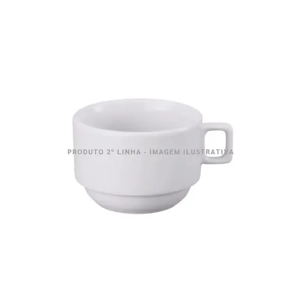 Xícara Chá sem Pires Porcelana Schmidt - Mod. Protel 073 2ª Linha