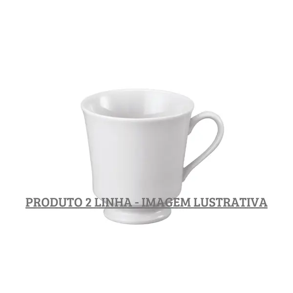 Xícara Chá sem Pires Porcelana Schmidt - Mod. Itamaraty 292 2ª Linha