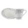 Xícara Chá com Pires 200ml Porcelana Schmidt - Dec. Tássia 2274
