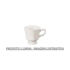 Xicara Café sem Pires Porcelana Schmidt - Mod. Prisma 077 2ª Linha