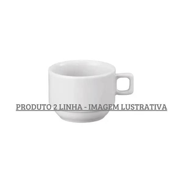Xicara Café Porcelana Schmidt - Mod. Protel 073 2ª Linha