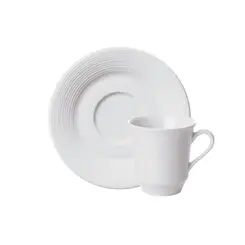 Xicara Chá com Pires Porcelana Schmidt - Mod. Saturno 291