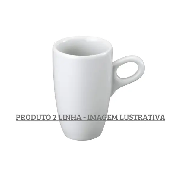 Xícara Chá sem Pires Porcelana Schmidt - Mod. Sofia Alta 905 2ª Linha