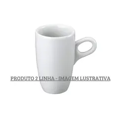 Xícara Chá sem Pires Porcelana Schmidt - Mod. Sofia Alta 905 2ª Linha