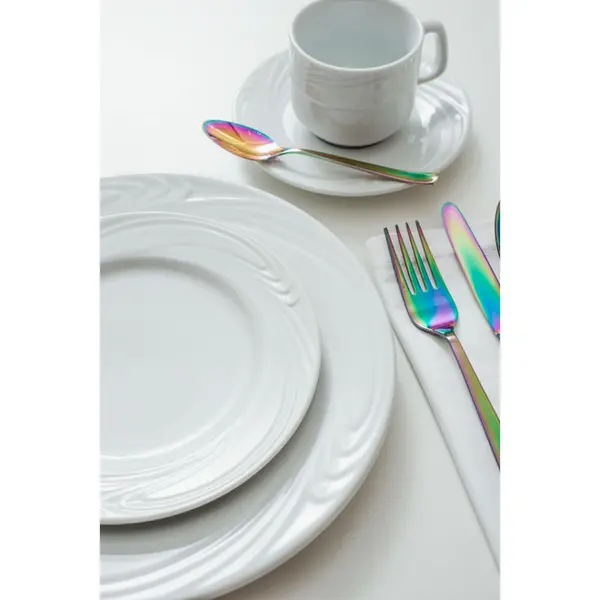 Xicara Café com Pires Porcelana Schmidt - Mod. Waves 100 2ª Linha