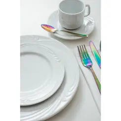 Xicara Café com Pires Porcelana Schmidt - Mod. Waves 100 2ª Linha