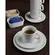 Xicara Café com Pires Porcelana Schmidt - Mod. Waves 100 2ª Linha