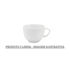 Xicara Chá sem Pires Porcelana Schmidt - Mod. Arcos 240 2ª Linha