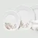 Aparelho de Jantar 41 Peças Porcelana Schmidt - Dec. Eterna E351