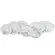 Aparelho de Jantar 41 Peças Porcelana Schmidt - Dec. Eterna E351