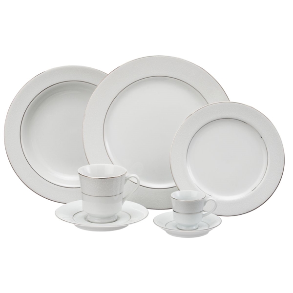 Conjunto de chá/café completo- Porcelana Real 00104