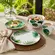 Aparelho com Bowl e Caneca 16 Peças Porcelana Schmidt - Dec. Patricia 2381