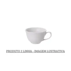 Xicara Café Sem Pé Porcelana Schmidt - Mod. Pomerode 114 2ª Linha