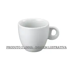 Xicara Café com Leite Porcelana Schmidt - Mod. Sofia 106 2ª Linha