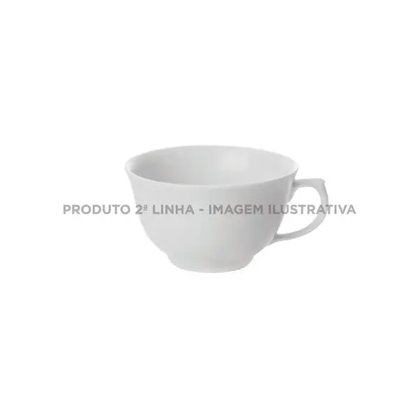 Xicara Chá sem Pé sem Pires Porcelana Schmidt - Mod. Pomerode 114 2ª Linha