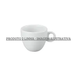 Xicara Chá sem Pires Porcelana Schmidt - Mod. Sofia 106 2ª Linha