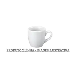 Xicara Café sem Pires Porcelana Schmidt - Mod. Brito 025 2ª Linha