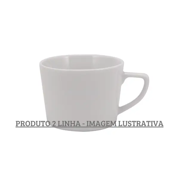 Xícara Chá sem Pires Porcelana Schmidt - Mod. Aspen 241 2ª Linha