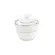 Açucareiro Porcelana Schmidt - Dec. Renda Branca 0163