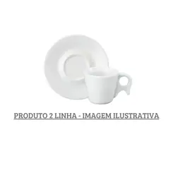 Xicara Chá com Pires Porcelana Schmidt - Mod. Bird 182 2ª Linha