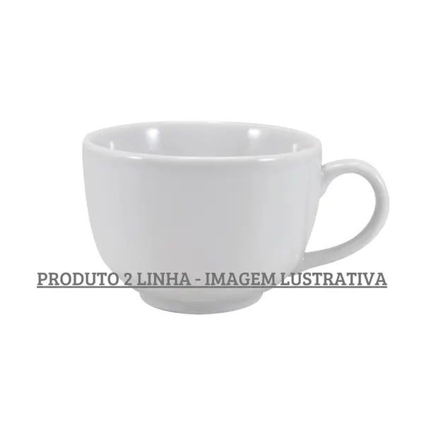 Xícara Jumbo sem Pires Porcelana Schmidt - Mod. Sofia 106 2ª Linha