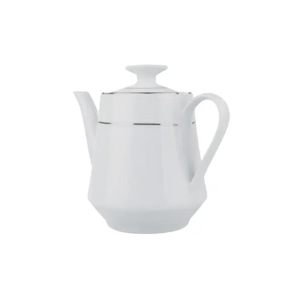 Bule Porcelana Schmidt - Dec. Renda Branca 0163