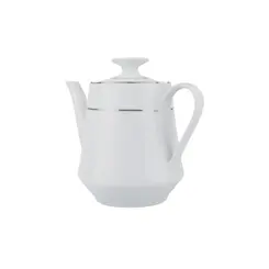 Bule Porcelana Schmidt - Dec. Renda Branca 0163