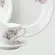 Aparelho Jantar Chá e Café 42 Peças Porcelana Schmidt - Dec. Eterna E351