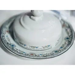 Manteigueira Porcelana Schmidt - Dec. Saint Germain 2210