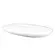 Travessa Rasa Oval 36cm Porcelana Schmidt - Dec. Renda Branca 0163