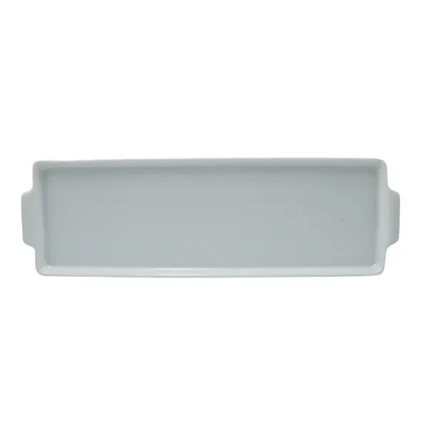 Bandeja com Alça 40 cm Porcelana Schmidt - Mod. Couvert