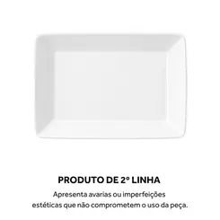 Bandeja 31cm Porcelana Schmidt - Mod. Usa 108 2ª Linha