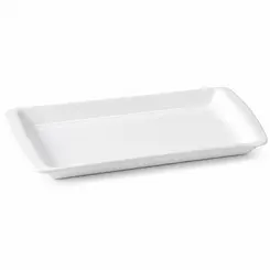 Bandeja com Alça 28cm Porcelana Schmidt - Mod. Couvert 214