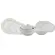 Aparelho de Jantar 41 Peças Porcelana Schmidt - Dec. Renda Branca 0163