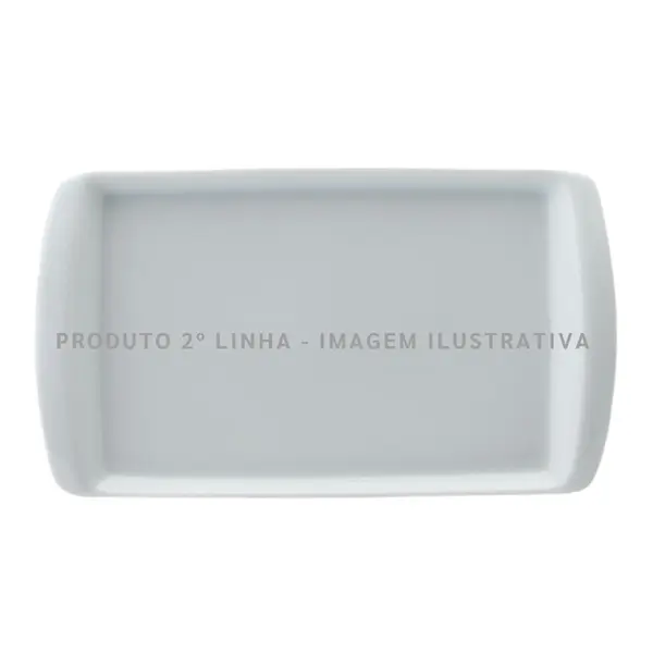 Bandeja 21cm Porcelana Schmidt - Mod. Delícia 2ª Linha